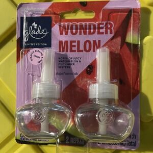 PlugIns Refills Air Freshener, Wonder Melon, Scented and Essential Oils for H...